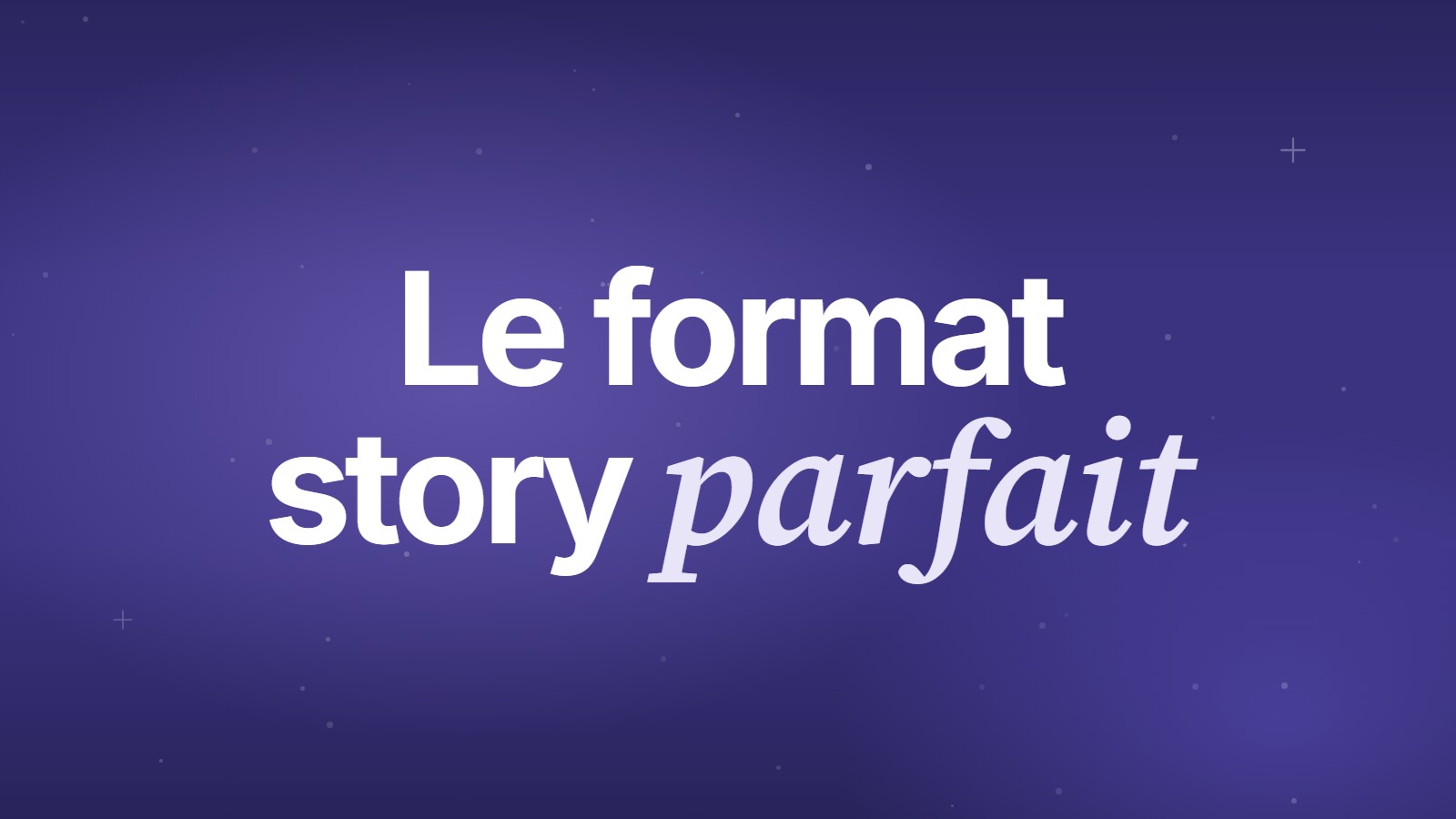 Format stories instagram